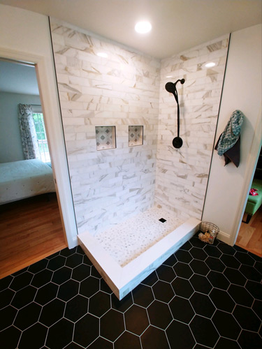 Shower Renovation in Ballston Spa & Saratoga Springs, NY | Spa City Builders